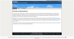 Desktop Screenshot of kirche-in.de